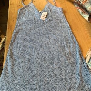 Pacsun blue floral sundress brandnew